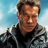 Arnold Schwarzenegger Terminator paint by numbers