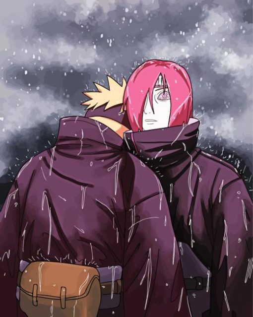 Yahiko And Nagato paint by numbers