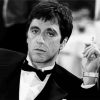 Black And White Al Pacino paint by numbers
