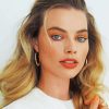 Pretty Margot Robbie paint by numbers