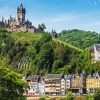 Reichsburg Cochem And Buildings paint by numbers