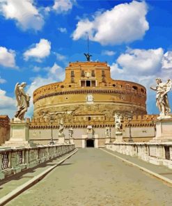 Castel Sant'Angelo paint by numbers
