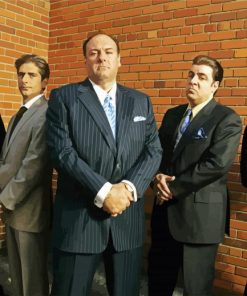 The Sopranos Characters paint by numbers