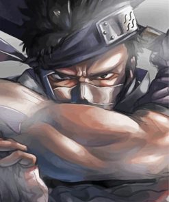 Cool Zabuza Momochi paint by numbers