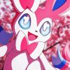 Pretty Sylveon paint byb numbers