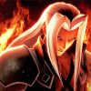 Fire Sephiroth paint by numbers