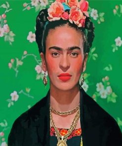 Aesthetic Frida Kahlo Art paint by numbers