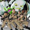 The Real Ghostbusters Animated Series paint by numbers