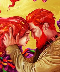 Ginger Soulmate paint by numbers