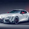 Grey Toyota GR Supra paint byb numbers