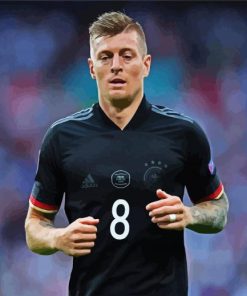 Toni Kroos Player paint by numbers