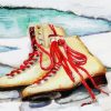 Ice Skate Art paint by numbers