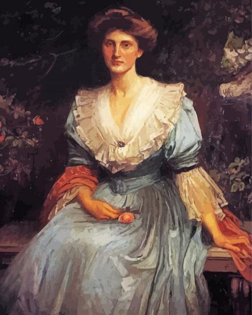 Lady Violet Henderson paint by numbers