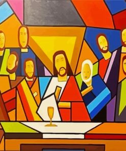 Last Supper Art paint by numbers