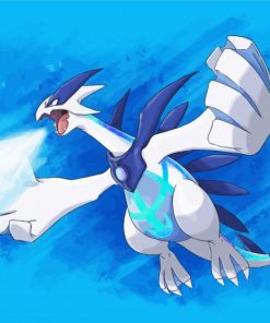 Lugia Character paint by numbers