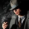 Mafia Man Smoking paint by numbers