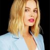 The Beautiful Margot Robbie paint by numbers