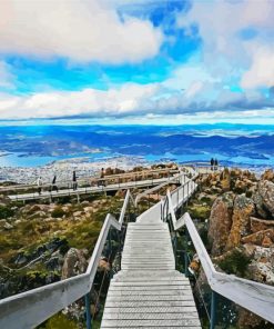 Mount Wellington Hobart paint by numbers