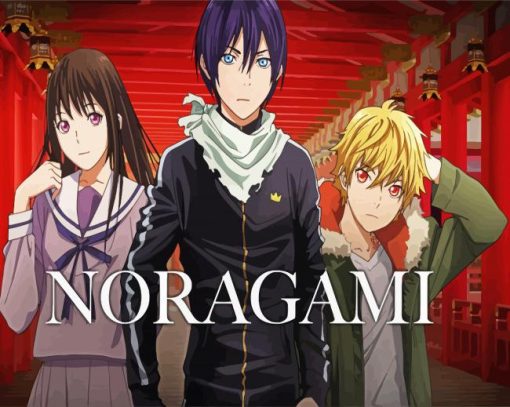Noragami Anime Series paint by numbers