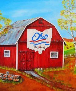 Ohio Bicentennial Barn paint b