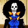 Brook Skull Character paint byb numbers