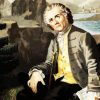 Philosopher Jean Jacques Rousseau paint by numbers