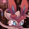 Pink Sylveon Character paint byb numbers