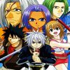 Rave Master Manga paint by numbers