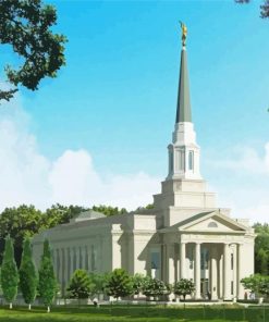 Richmond Temple paint by numbers