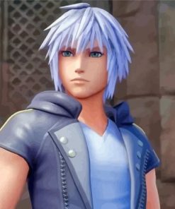 Riku Japanese Character paint by numbers
