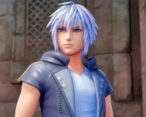 Riku Japanese Character paint by numbers