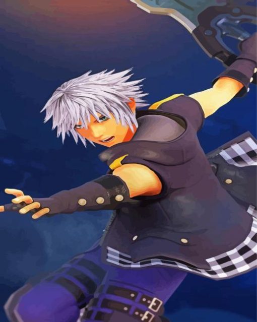 Riku Character paint by numbers