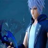 Riku Video Game Character paint by numbers