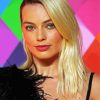 Gorgeous Margot Robbie paint by numbers