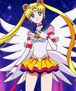 Sailor Moon Character paintt by numbers