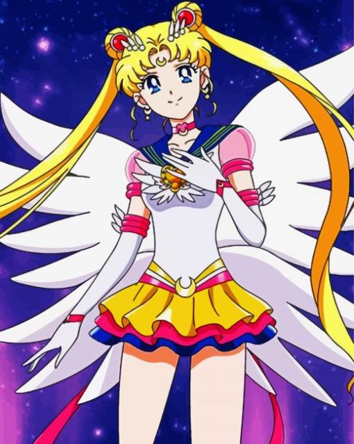 Sailor Moon Character paintt by numbers