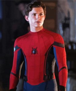 Spiderman Tom Holland paint by numbers
