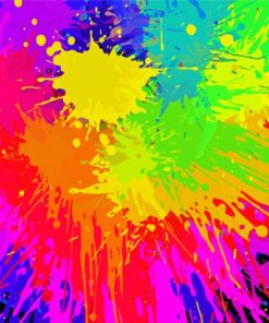 Splash Colors paint by numbers