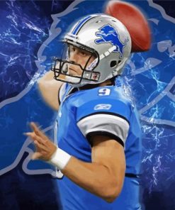 Matthew Stafford Art paint by numbers