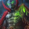 Supervillain Spawn paint by numbers