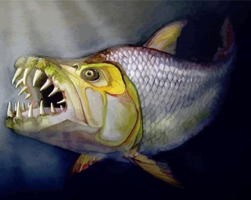 Tigerfish Art paint by numbers