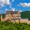Aesthetic Vianden Castle paint by numbers