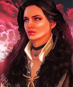 Yennefer Character paint by numbers
