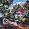 A Home On The Mississippi paint by numbers