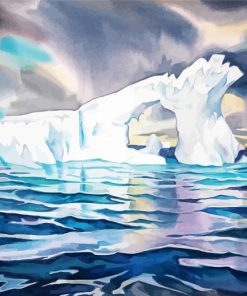 Aesthetic Iceberg Art paint by number