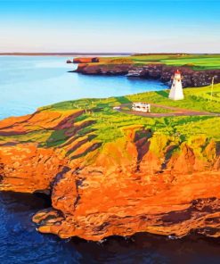 Aesthetic Prince Edward Island paint by numbers