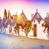 Aesthetic Alberobello Town paint by numbers