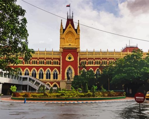 Calcutta High Court paint by numbers