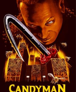 Candyman Movie Poster paint by numbers