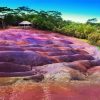 Chamarel Seven Colored Earth Geopark paint by numbers